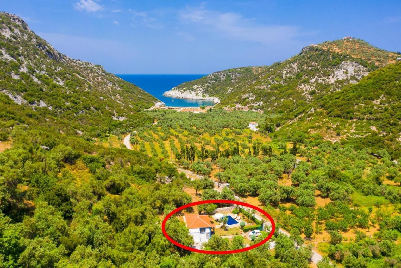 Villa Glysteri Panormos  Buitenkant foto
